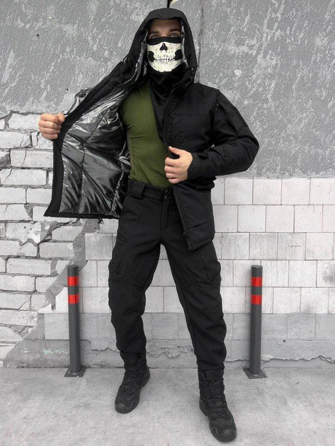 Зимний тактический костюм SWAT OMNI-HEAT black S - изображение 1