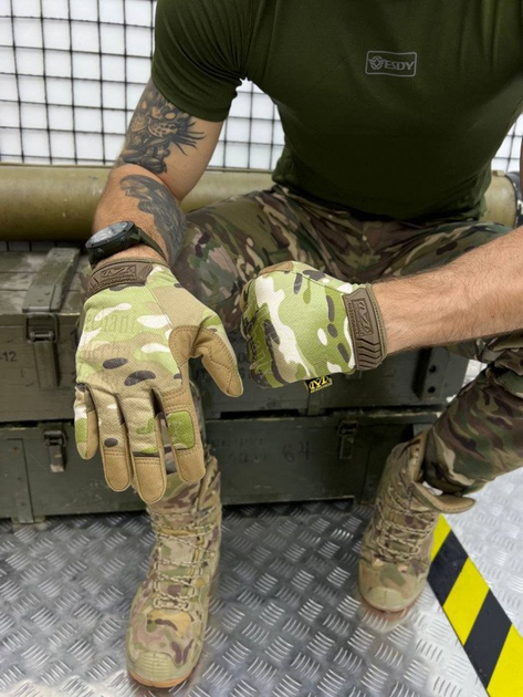 Рукавички тактичні Mechanix "FastFit® Multicam Gloves мультикам M - изображение 1