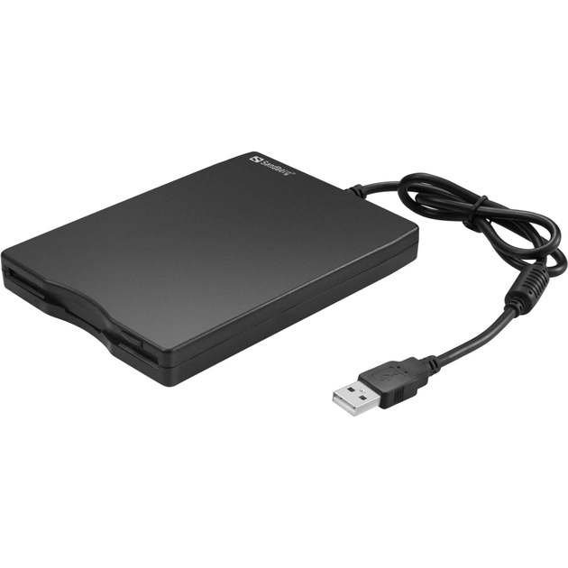 Zewnętrzny dysk przenośny Sandberg USB Slim Floppy extern (5705730133503) - obraz 1