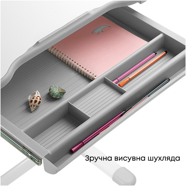 Комплект парта и стул HiSmart B201EDU с регулировкой высоты (HS082789) - изображение 2