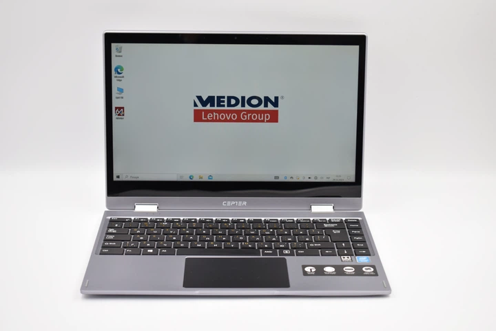 Ноутбук планшет 14" Medion Cepter NY420 Intel Pentium Silver N5000 RAM 4 ГБ SSD 128 ГБ IPS FullHD Win10 б/в Трансформер Металевий корпус (Lenovo Group) - Фото 1 Ноутбук планшет 14" Medion Cepter NY420 Intel Pentium Silver N5000 RAM 4 ГБ SSD 128 ГБ IPS FullHD Win10 б/в Трансформер Металевий корпус (Lenovo Group) - изображение 1