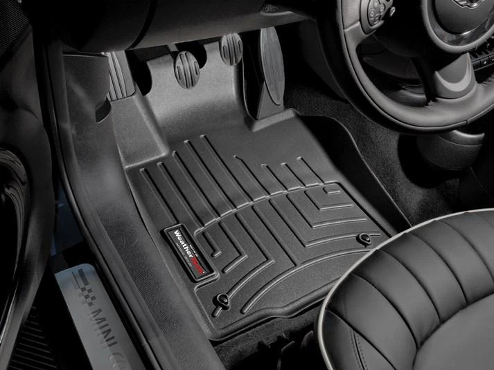 Автомобильные коврики в салон Weathertech на Mini Paceman 13-16 передние черные Мини Пейсмен WT00249821 - изображение 2