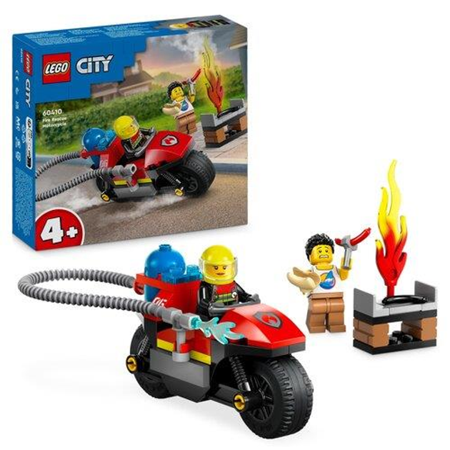 Lego city cheap fire motorcycle