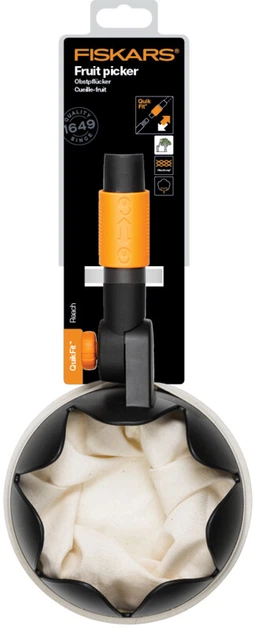Збирач фруктів Fiskars QuikFit UP80 (1000693/136950) - Фото 4 Збирач фруктів Fiskars QuikFit UP80 (1000693/136950) - зображення 4