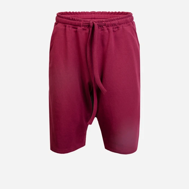 Шорти бавовняні чоловічі DKaren Sam 2XL Бордові (5903251463738) - зображення 5