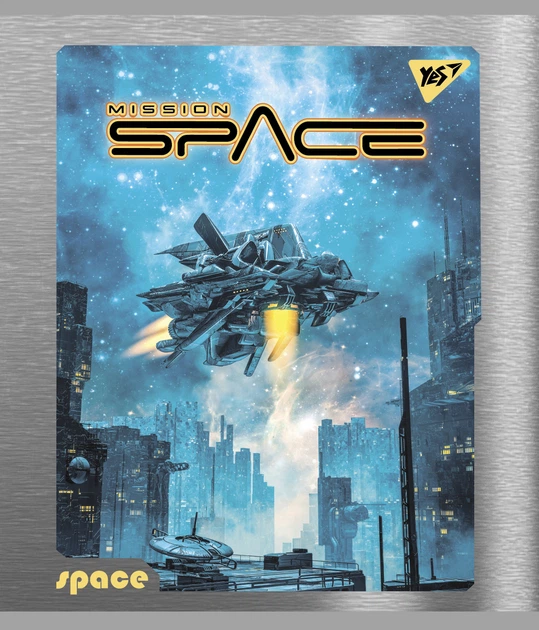 Набор тетрадей ученических YES Space А5 96 листов в клетку 5 шт (766898) - Фото 5 Набор тетрадей ученических YES Space А5 96 листов в клетку 5 шт (766898) - изображение 5