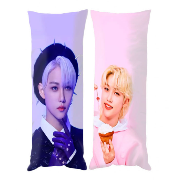 Подушка обнимашка дакимакура Феликс Стрей Кидс Stray kids v2 120х40см ...