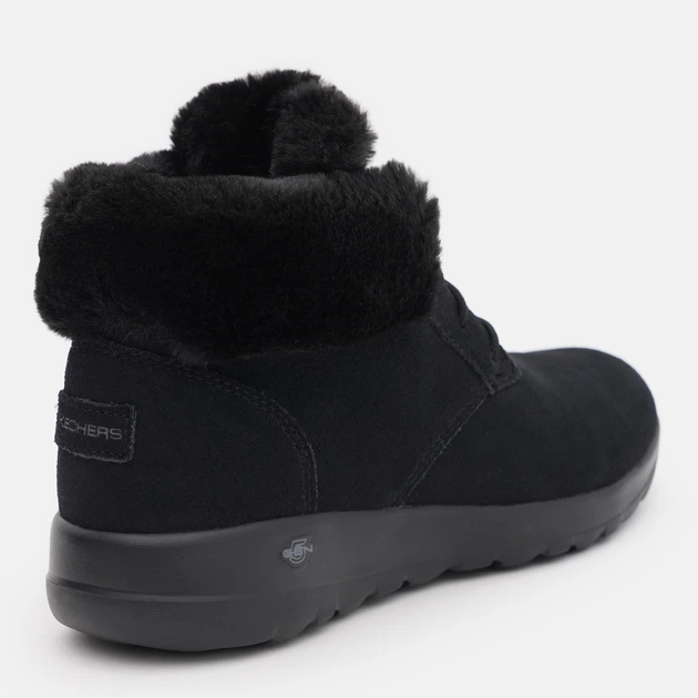 Женские ботинки низкие Skechers 15506 BBK 36 (6) 23 см Черные