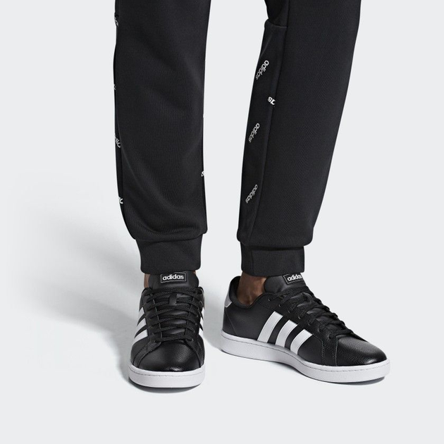 Чоловічі кеди низькі Adidas Baseline AW4617 43 (UK 10) Чорні (4056565971794) - зображення 2