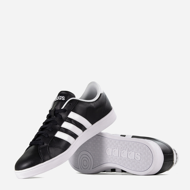 Чоловічі кеди низькі adidas Baseline AW4617 46 (UK 11) Чорні (4056565971930) - зображення 4