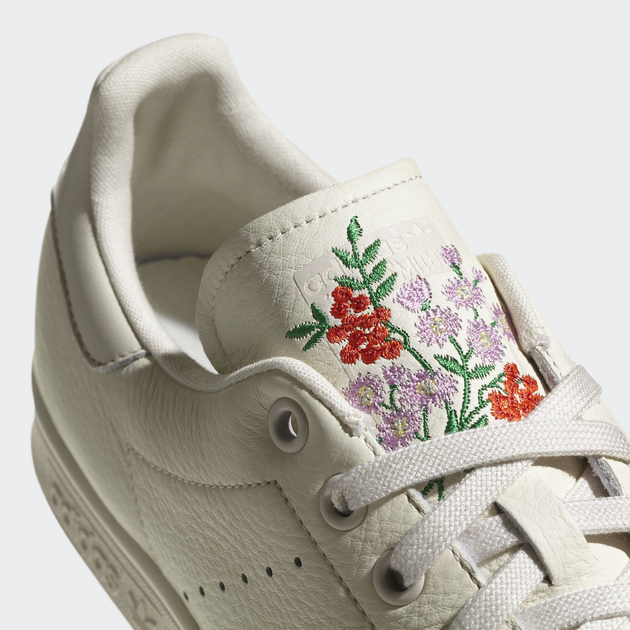 Sneakersy męskie skórzane do kostki adidas Originals Stan Smith CQ2196 43.5 (UK 9) Mleczne (4059322505065) - obraz 9