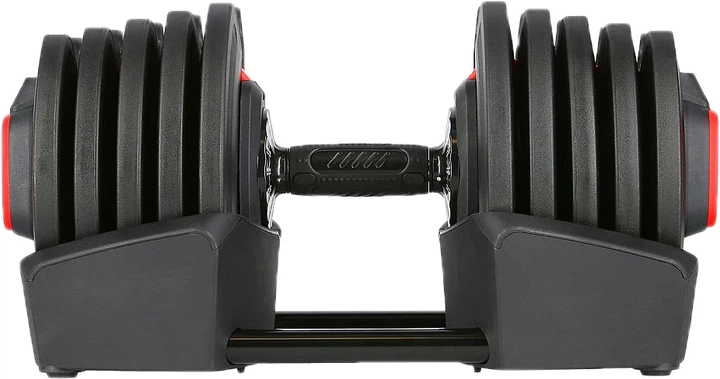 Zestaw regulowanych sztangielek HMS PRO SET SGR40 2 w 1 43.5 kg (5907695553581) - obraz 6