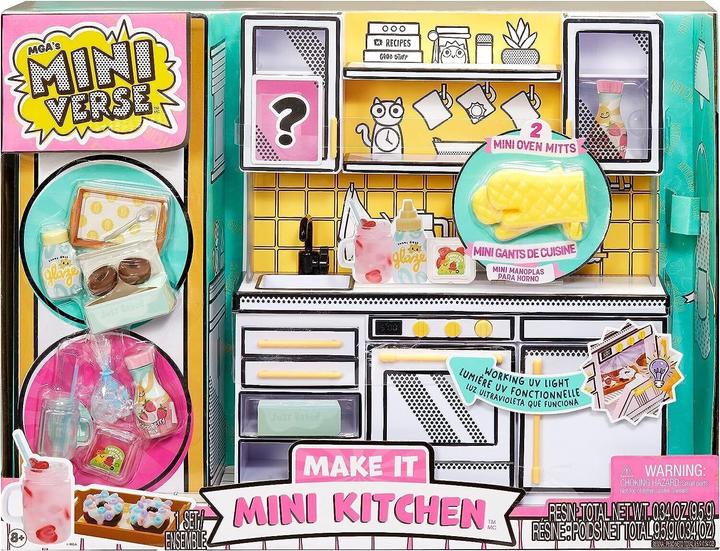 Zestaw do zabawy MGA Miniverse Make it Mini Kitchen Playset (0035051591832) - obraz 1
