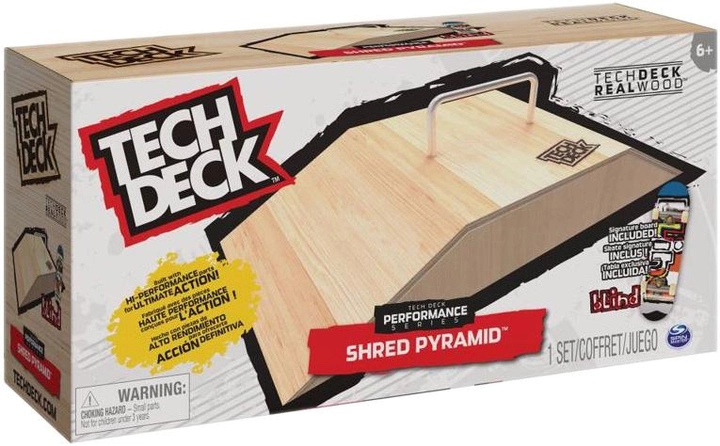 Дерев'яна рампа Spin Master Tech Deck Wood Funbox Ramp (778988418208) - зображення 1
