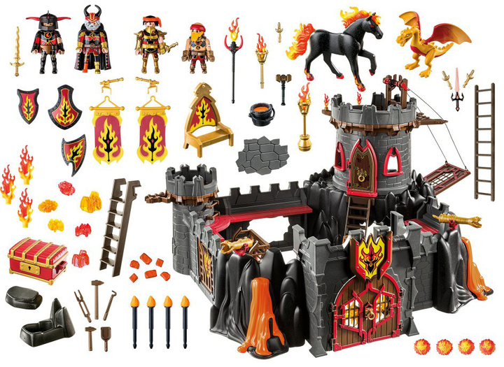 Zestaw figurek do zabawy Playmobil Novelmore Burnham Raiders Fortress (4008789702210) - obraz 2