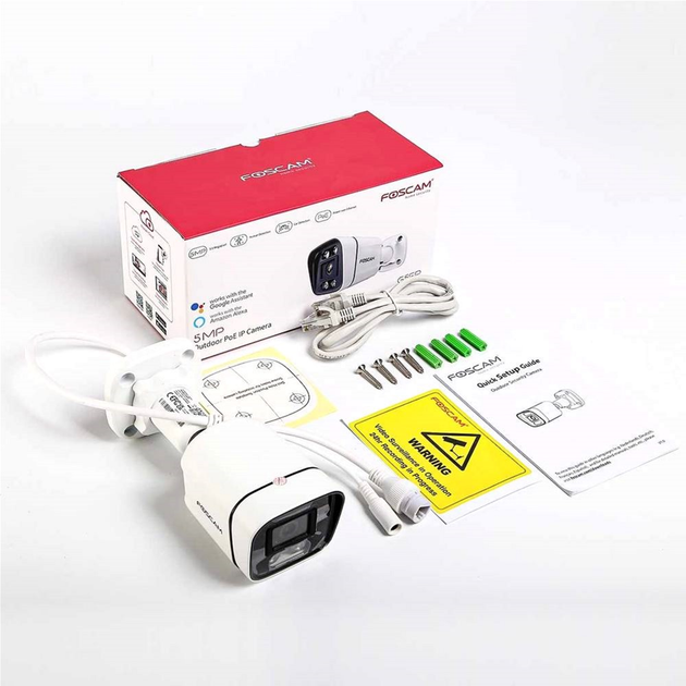 Kamera IP Foscam V5EP Biała (6954836057957) - obraz 6