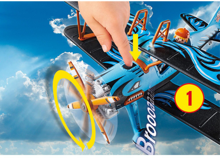 Zestaw figurek do zabawy Playmobil Air Stunt Show Double Phoenix (4008789708311) - obraz 6