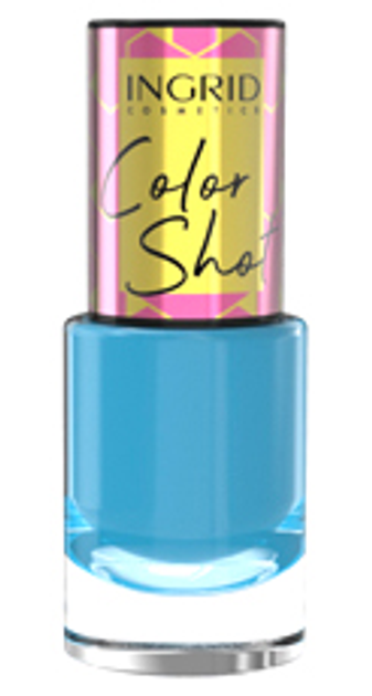 Lakier do paznokci Ingrid Color Shot 03 Baby Blue 7 ml (902026663991) - obraz 1