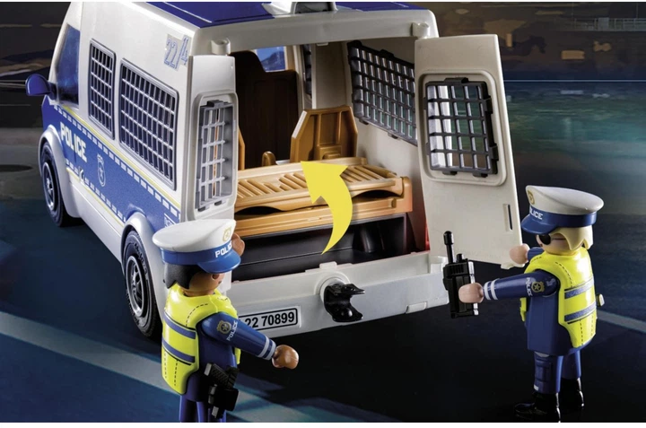 Конструктор Playmobil City Action Поліцейський транспортер з мигалкою та сиреною (4008789708991) - зображення 5