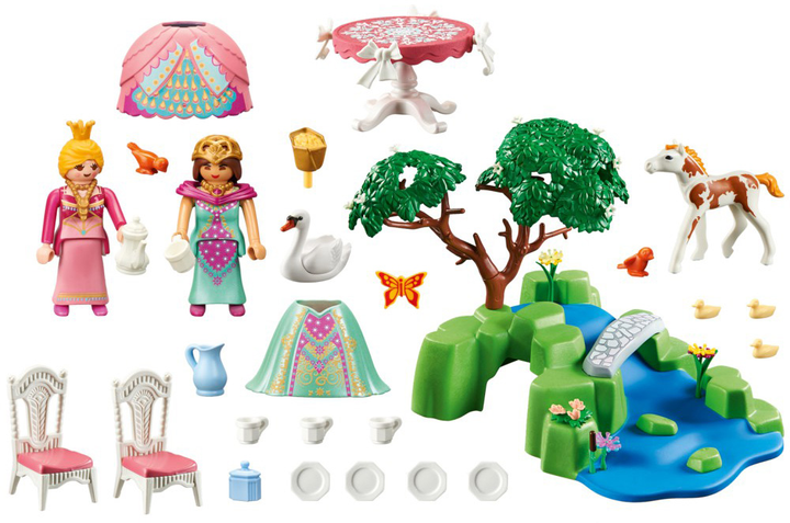 Zestaw figurek do zabawy Playmobil Princess Piknik księżniczek ze źrebakiem (4008789709615) - obraz 2