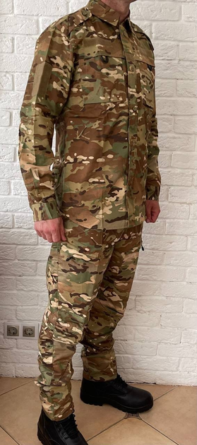Летняя военная форма костюм, рубашка + брюки, мультикам, размер XL - изображение 1