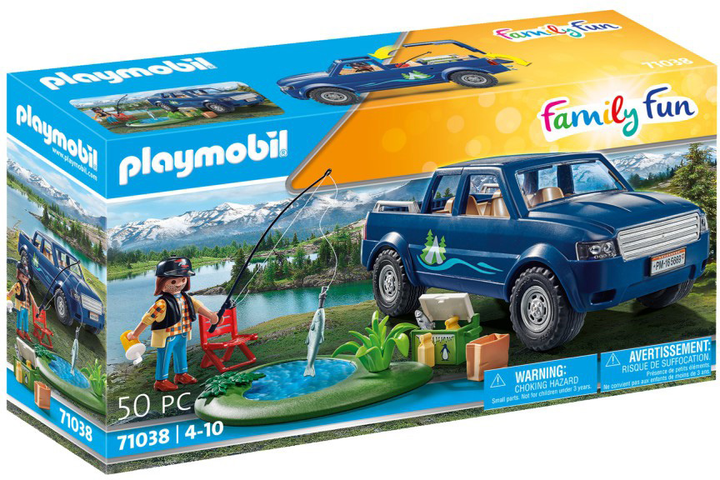 Zestaw figurek do zabawy Playmobil Family Fun Wyprawa wedkarska (4008789710383) - obraz 1