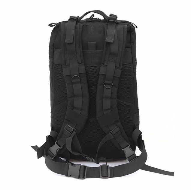Тактичний штурмовий військовий рюкзак Armour Tactical C35 Oxford 600D (з системою MOLLE) 35 літрів Чорний - зображення 2