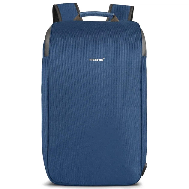 Рюкзак міський антизлодій Tigernu T-B3385 для ноутбука 15.6" з USB об'єм 22л. Синій (TGN-T-B3385-1811) - Фото 2 Рюкзак міський антизлодій Tigernu T-B3385 для ноутбука 15.6" з USB об'єм 22л. Синій (TGN-T-B3385-1811) - зображення 2