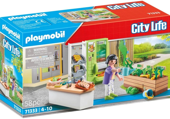 Zestaw figurek do zabawy Playmobil City Life Lunch Kiosk (4008789713339) - obraz 1