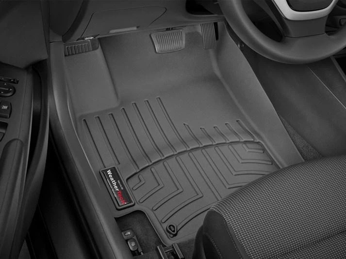 Автомобільні килимки поліки в салон Weathertech на Hyundai Accent 18- передні чорні Хендай Акцент WT0027249 - зображення 2