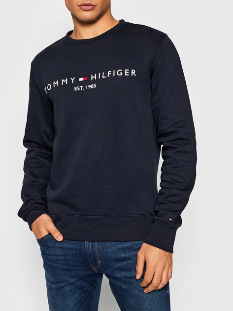 Bluza bez kaptura męska Tommy Hilfiger MW0MW11596 L Granatowa (8720112890628) - obraz 1