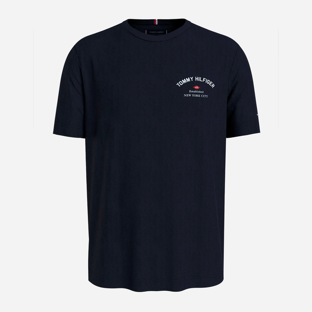 Koszulka męska Tommy Hilfiger MW0MW33697-DW5 M Granatowa (8720645694663) - obraz 5