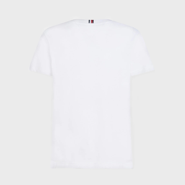 Футболка чоловіча Tommy Hilfiger MW0MW33893-YBR 2XL Біла (8720645783879) - зображення 5