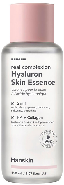 Esencja do skóry Hanskin Real Complexion Hyaluron Skin z kwasem hialuronowym 150 ml (8809448638651) - obraz 1
