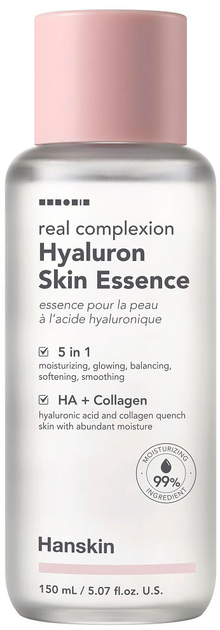 Есенція для шкіри обличчя Hanskin Real Complexion Hyaluron з гіалуроновою кислотою 150 мл (8809448638651) - зображення 1