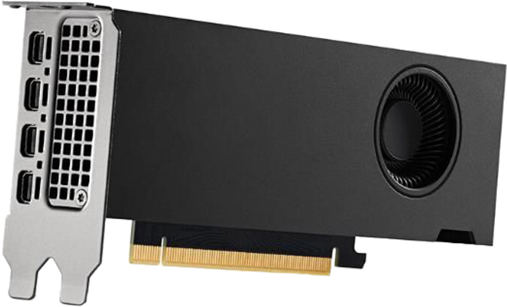 Karta graficzna PNY PCI-Ex NVIDIA Quadro RTX A2000 6GB GDDR6 (192bit) (1200/12000) (4 x miniDisplayPort) (VCNRTXA2000-BLK) - obraz 2