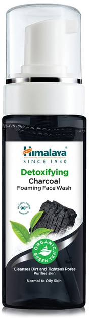 Pianka do mycia twarzy Himalaya Detoxifying Charcoal 150 ml (6291107225074) - obraz 1