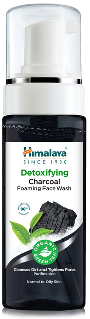 Пінка для очищення обличчя Himalaya Detoxifying Charcoal 150 мл (6291107225074) - зображення 1