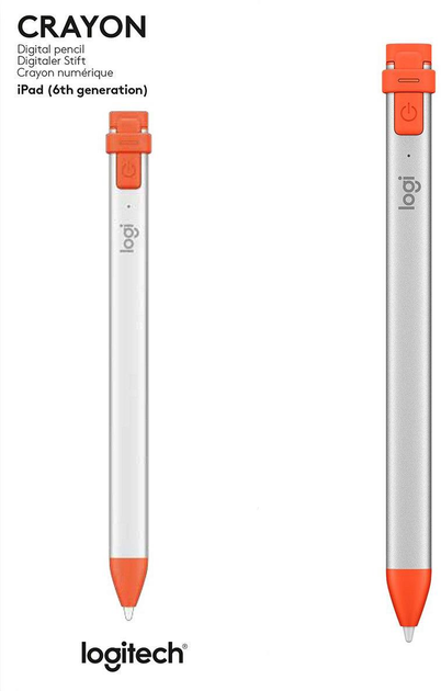 Rysik Logitech Crayon Digitaler Pencil Orange (914-000046) - obraz 2