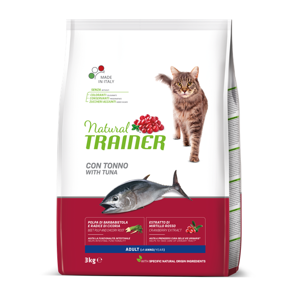 TRAINER NATURAL (ТРЕЙНЕР® НЕЙЧИРАЛ) ADULT With Tuna-сухой корм для ...