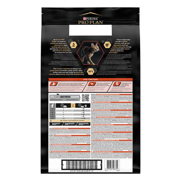 Сухой корм Pro Plan Original Adult Cat для кошек с лососем, 1.5 кг - изображение 2