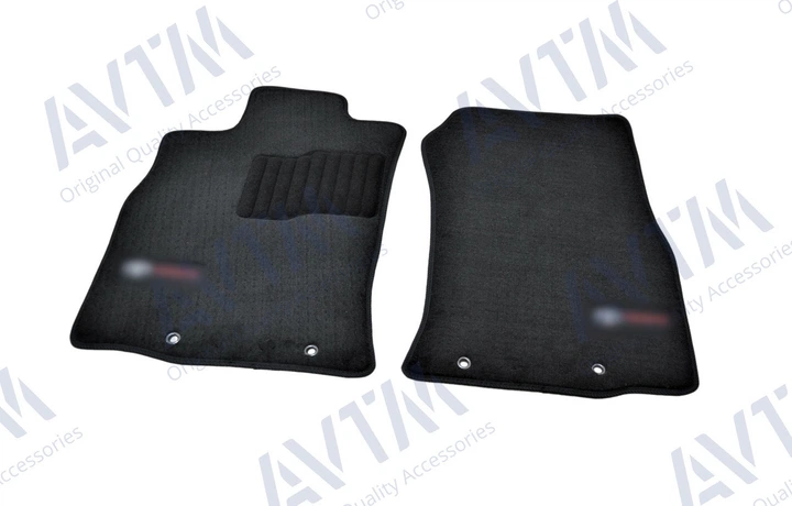 Ворсовые коврики в салон авто AVTM на для Toyota FJ Cruiser Premium 06- Тойота ФДЖ Крузер черные АМ0032125 - изображение 3
