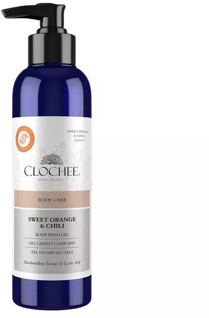 Żel do mycia ciała Clochee Sweet Simply Organic Orange & Chili 250 ml (5903900380676) - obraz 1