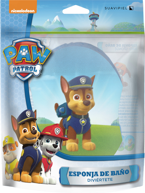 Gąbka pod prysznic Suavipiel Paw Patrol (8410262500606) - obraz 1