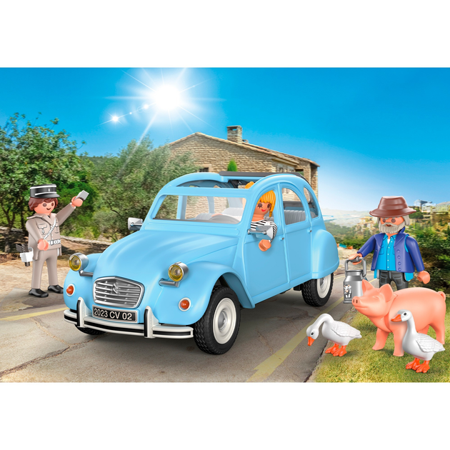 Zestaw figurek do zabawy Playmobil Classic Cars Citroen 2CV (4008789706409) - obraz 3