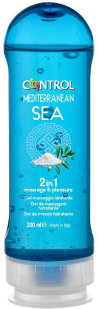 Лубрикант Control Mediterranean Sea Massage Gel 200 мл (8411134135872) - зображення 1