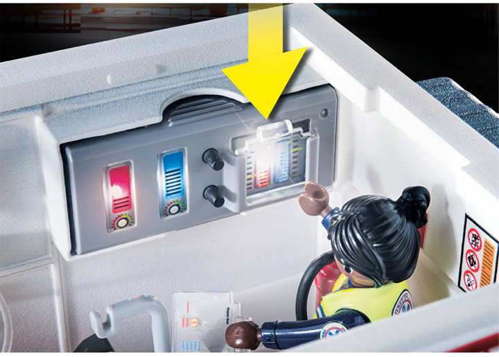 Zestaw figurek do zabawy Playmobil City Action Ambulans pogotowia ratunkowego US (4008789709363) - obraz 6