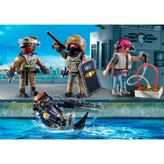 Zestaw figurek do zabawy Playmobil City Action Jednostki specjalnej (4008789711465) - obraz 3
