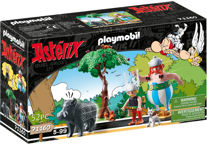 Ігровий набір фігурок Playmobil Asterix Полювання на вепря (4008789711601) - зображення 1