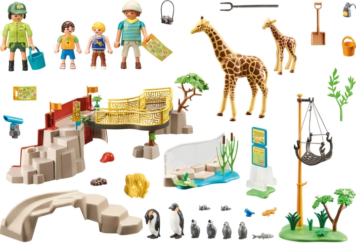 Ігровий набір фігурок Playmobil Family Fun Пригода у зоопарку (4008789711908) - зображення 2